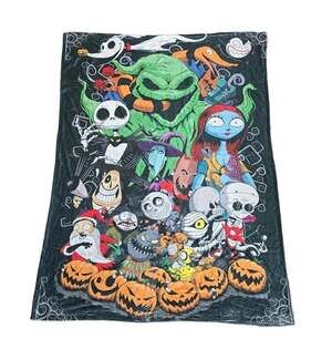 The Nightmare Before Christmas Character Fleece Blanket Throw